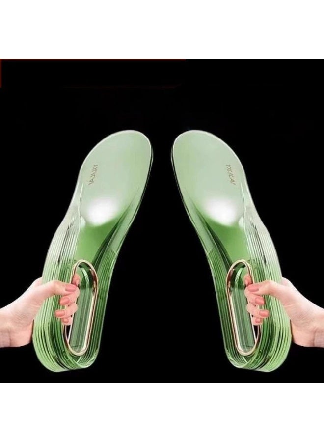 2 Pack Mattress Lifter Tool Bed Making Mattress Lifting Handy Tool Alleviate Back Pain Bed Wedges Mattress Elevator Change the Sheets Instantly（Green） - Image 1