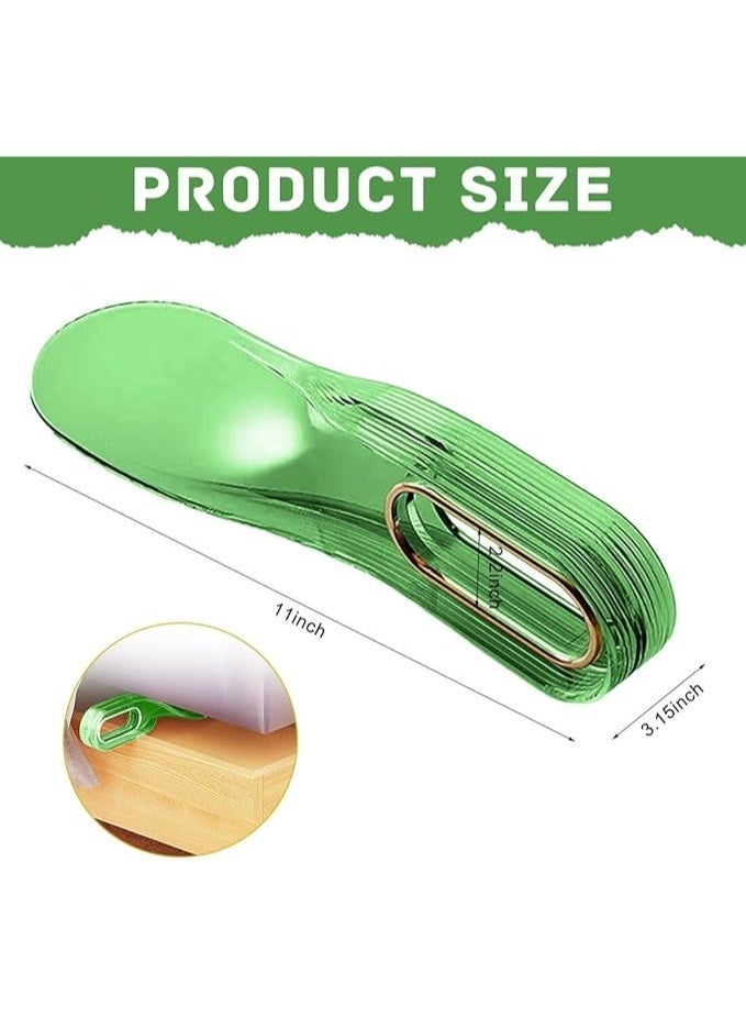 2 Pack Mattress Lifter Tool Bed Making Mattress Lifting Handy Tool Alleviate Back Pain Bed Wedges Mattress Elevator Change the Sheets Instantly（Green） - Image 3