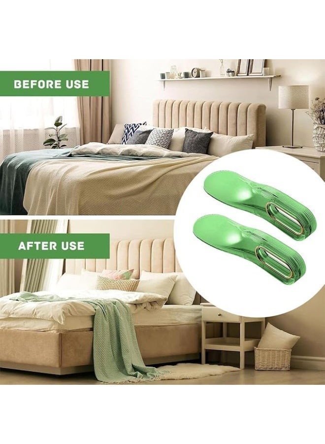 2 Pack Mattress Lifter Tool Bed Making Mattress Lifting Handy Tool Alleviate Back Pain Bed Wedges Mattress Elevator Change the Sheets Instantly（Green） - Image 4
