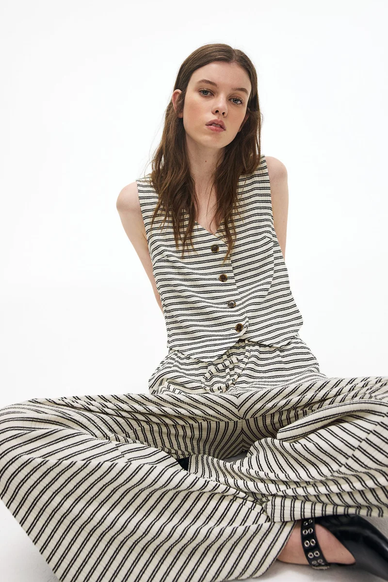 H&M Rib-knit waistcoat