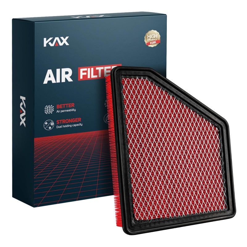KAX Premium Engine Air Filter CA10690 Replacement for Chevrolet Camaro 2010 2011 2012 2013 2014 2015 36L 62L Advanced Air Filter Media Increased Acceleration
