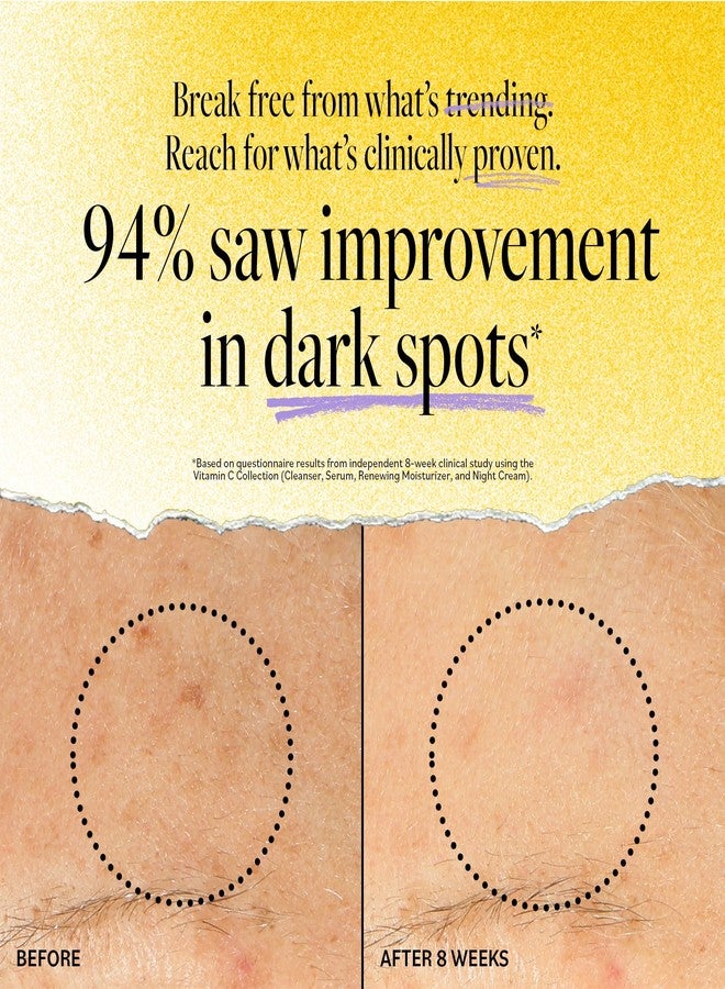 derma-e Derma E Vitamin C Cleanser - Daily Brightening & Hydrating Face Wash to Even Out Skin Tone - Moisturizing Face Cleanser for a Radiant Glow, 6 fl oz - Image 3