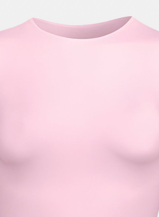 Silvy Lycra Bianca Top Sleeveless Round Neck For Women - Image 3