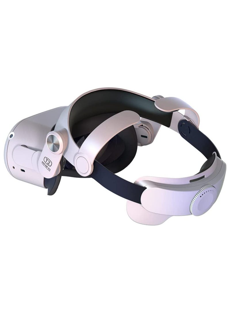 Beauenty Compatible for Oculus Quest 2 Replaceable Elite Headband Adjustable Comfortable Strap - Image 1