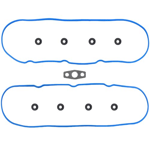 RICHWEI VS50504R1 Engine Valve Cover Gasket Kit for Chevy GMC Buick Cadillac Silverado 1500 2500 3500 Express Savana Sierra Tahoe Suburban Avalanche Camaro Caprice Corvette Impala Trailblazer Envoy Yukon - Image 1