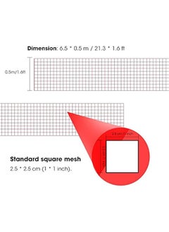 Generic Portable Badminton Net - Outdoor Volleyball Net for Backyard and Beach, Professional Tennis Net for Tennis, Soccer Tennis, Kids Volleyball - 6.5x0.5m  - Image 2