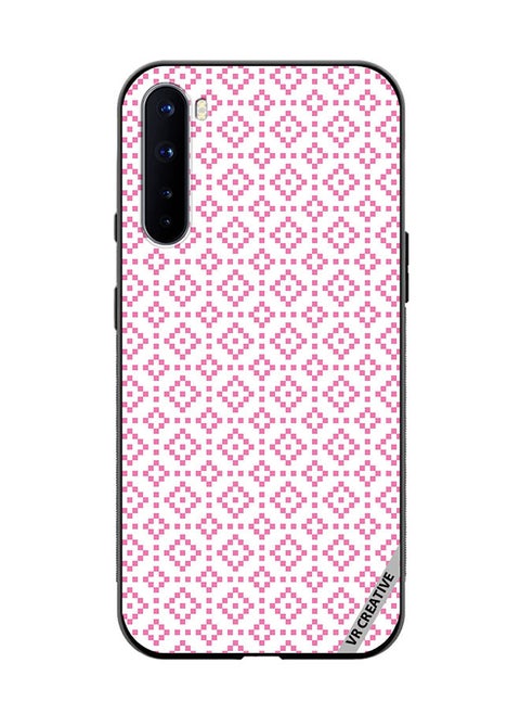 Protective Case Cover For OnePlus Nord Strips Design Multicolour