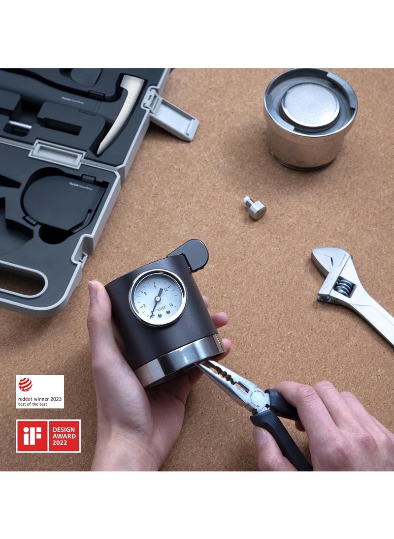 HOTO - HOTO Manual Toolbox Hand Tool Set Portable Screwdriver Spanner Hammer Tape Measure Pliers Home Repair Installation Toolbox - Image 1