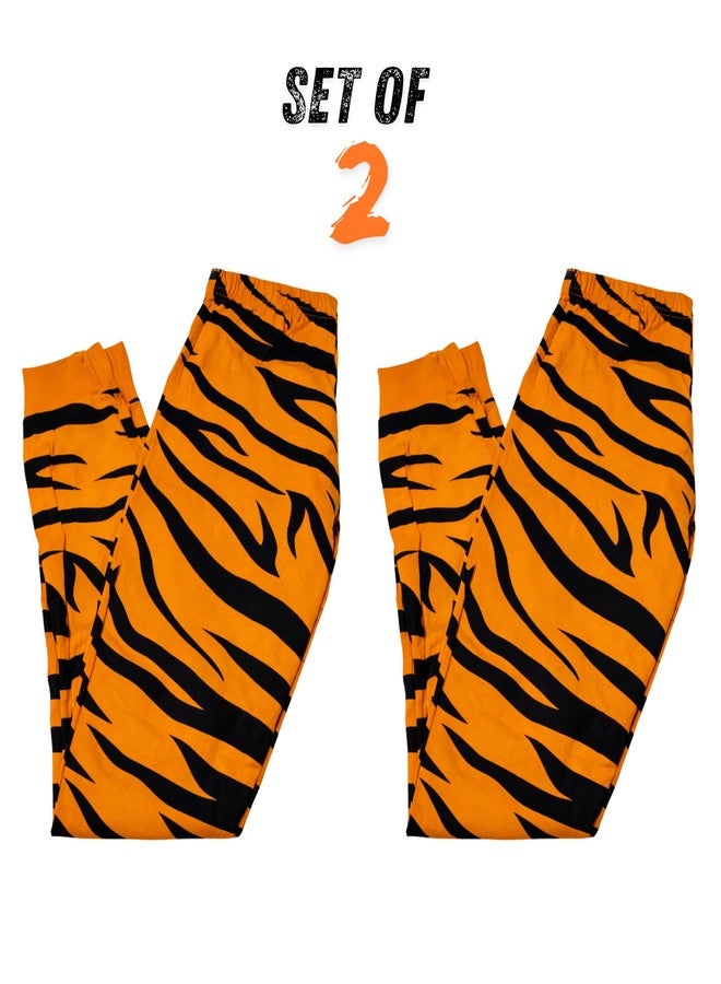 Hestia Kids Pajamas 100% Cotton | Boys Pyjama Set of 2 | Sleepwear | Cotton | Elasticated Waist | Pyjama for Boys | Pajama Set of 2 | Orange | 2-4Yrs - Image 3