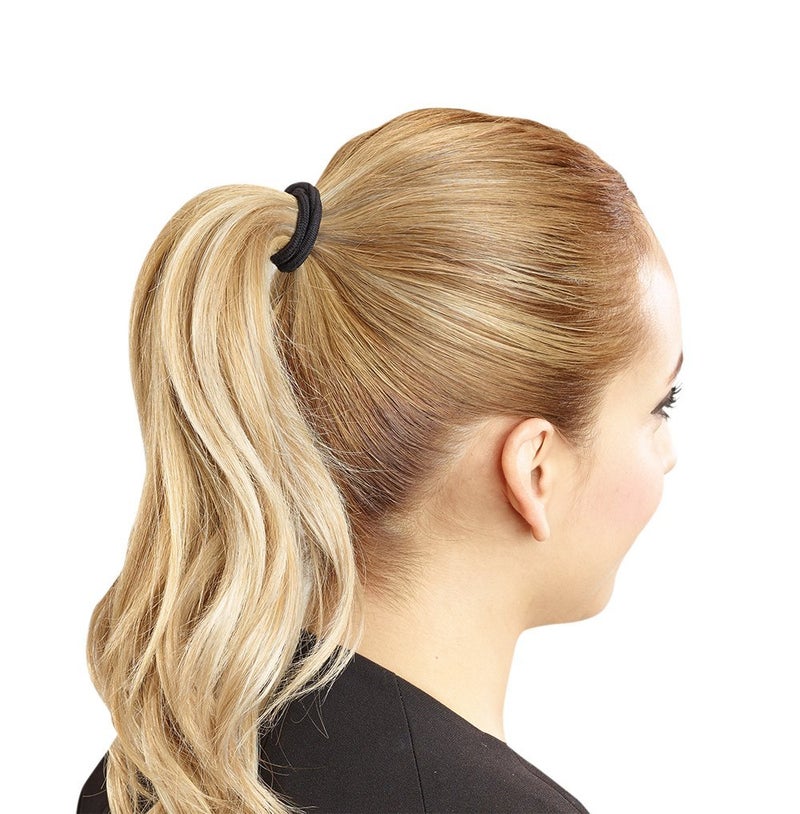 REVLON Extra Thick Black Hair Elastics, 15 Count - Image 4