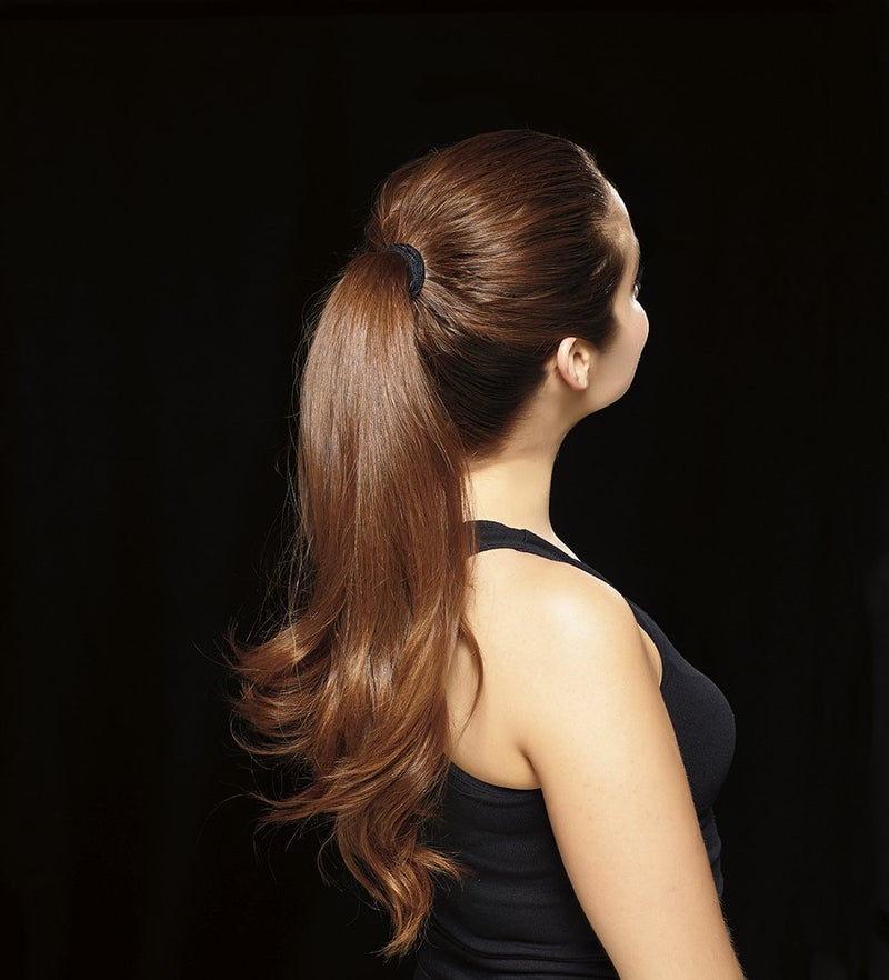 REVLON Extra Thick Black Hair Elastics, 15 Count - Image 5