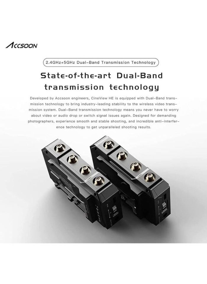 Accsoon Accsoon WIT04-HE Cineview HE Wireless Video Transmission System  - Image 4