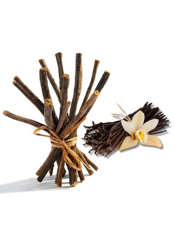 Aroma Depot Aroma Depot Vanilla 4 oz. Flavored Licorice Root Chew Sticks for Humans. 100% Pure Natural | Oral Health & Fresh Bearth | Individual Sticks are 6.5-7 inches Long. Glycyrrhiza Glabra from Turkey. - Image 1