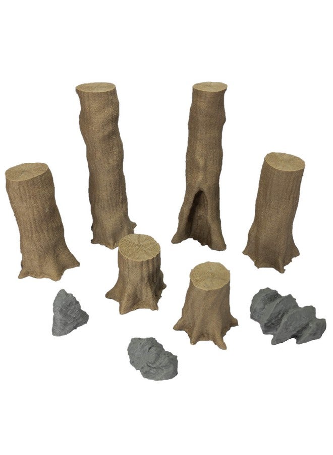 Extruded Gaming Chestnut Trees #3 Tabletop RPG Set - Image 1