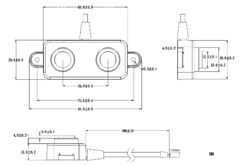Taidacent Waterproof Ultra-Precision Ultrasonic Sensor Presence and Detection Parking Occupancy Sensor Vehicle Presence Detector Ultrasonic Range Detector in Outdoor (PWM) - Image 5
