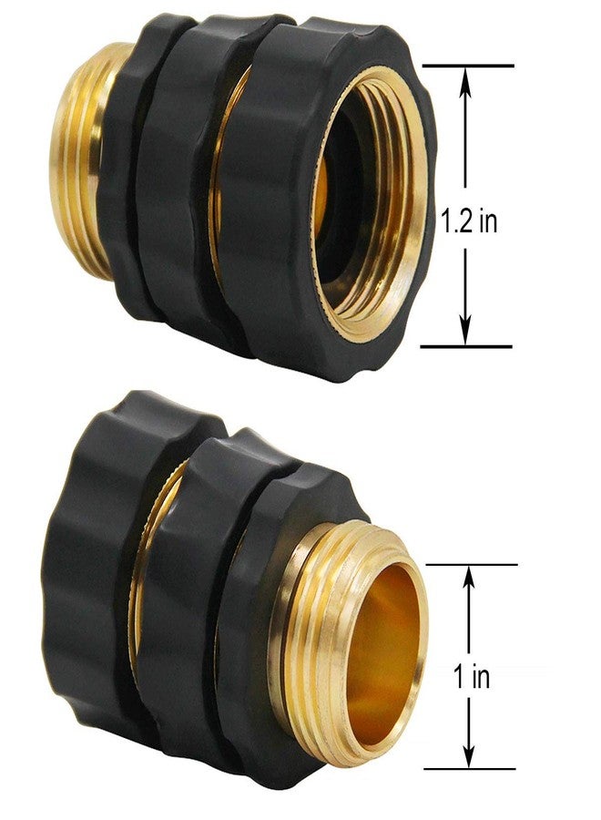 Triumpeek 3/4" Garden Hose Connector, 9 Pieces Garden Hose Quick Connect Fittings, Male and Female Quick Release Garden Hose Connector - Image 2
