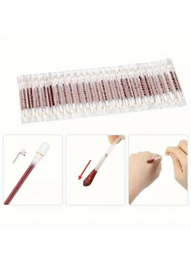 25 Red Iodine Swabs Individually Packaged Portable Pet Swabs Household First Aid Kit - Image 2