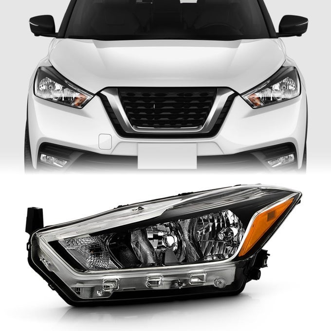 Replacement For Halogen Model 2018 2019 2020 Nissan Kicks Ssv Factory Headlight Headlamp Replacement Left Driver Side