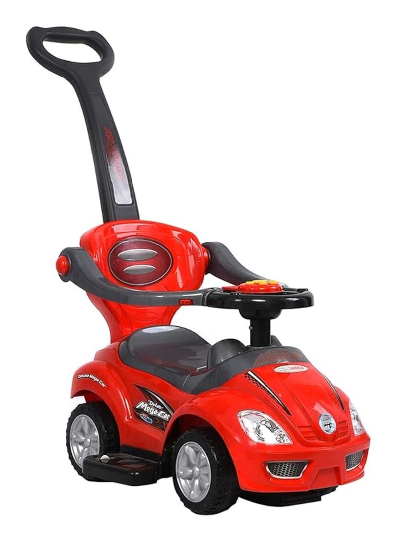 3-in-1 Ride-On Activity Toy with Push Handle and Musical Steering Wheel 62*40*86cm  - Image 2