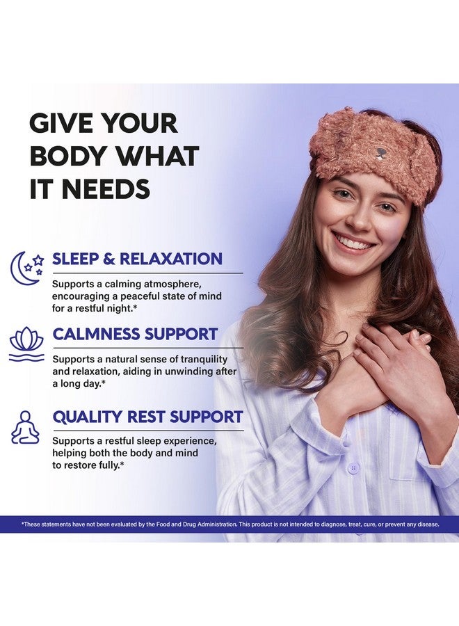 NUTRAHARMONY Apigenin 50 mg - Apigenin Supplement for Sleep - Natural from Chamomile Flowers - Quality Rest, Calm & Relaxation - for Women & Men - Vegan, NON-GMO, Lab Tested - Made in USA - 120 Capsules, 1/Day  - Image 2