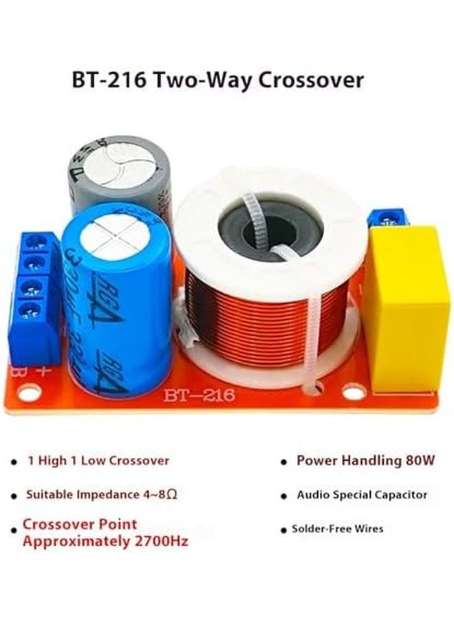 HiFi Crossover Inductor Core For Central Channel Speakers No Solder Terminal - Image 5