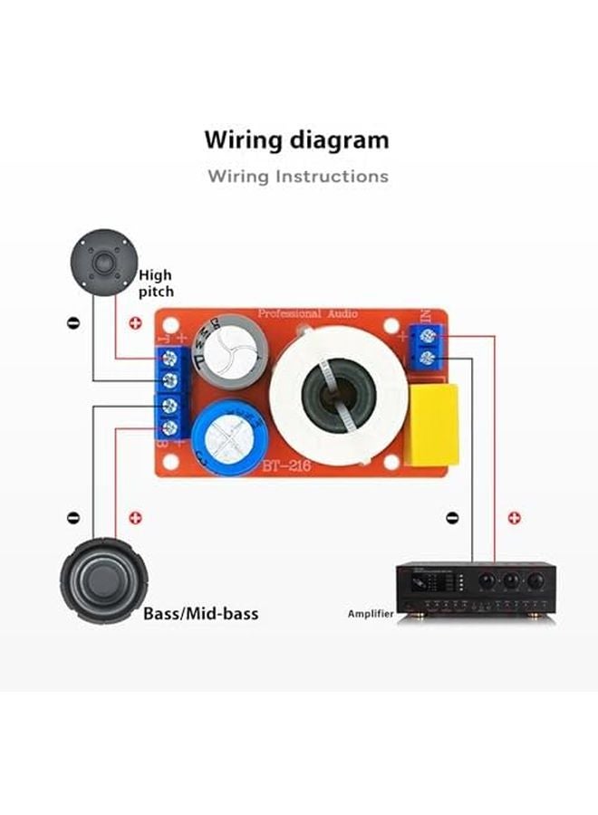 HiFi Crossover Inductor Core For Central Channel Speakers No Solder Terminal - Image 2