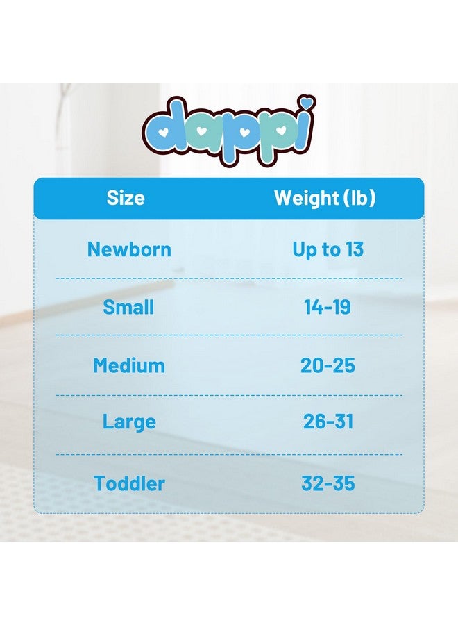 Dappi Reusable Waterproof 100% Nylon Taffeta Diaper Pants for Potty Training & Swimming, Leak-Proof & Rip-Proof, X-Large (Fits 32 - 35 lbs), 2 Counts - Image 3