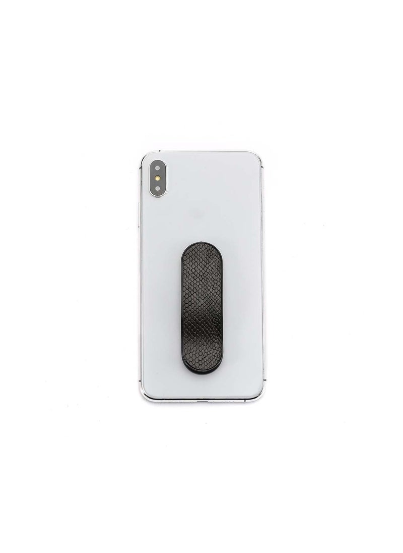 Generic - Universal Finger Strap Phone Holder for iPhone and Android | Versatile Grip Stand for Small Tablets and Mobile Devices in Car Vent - Image 1