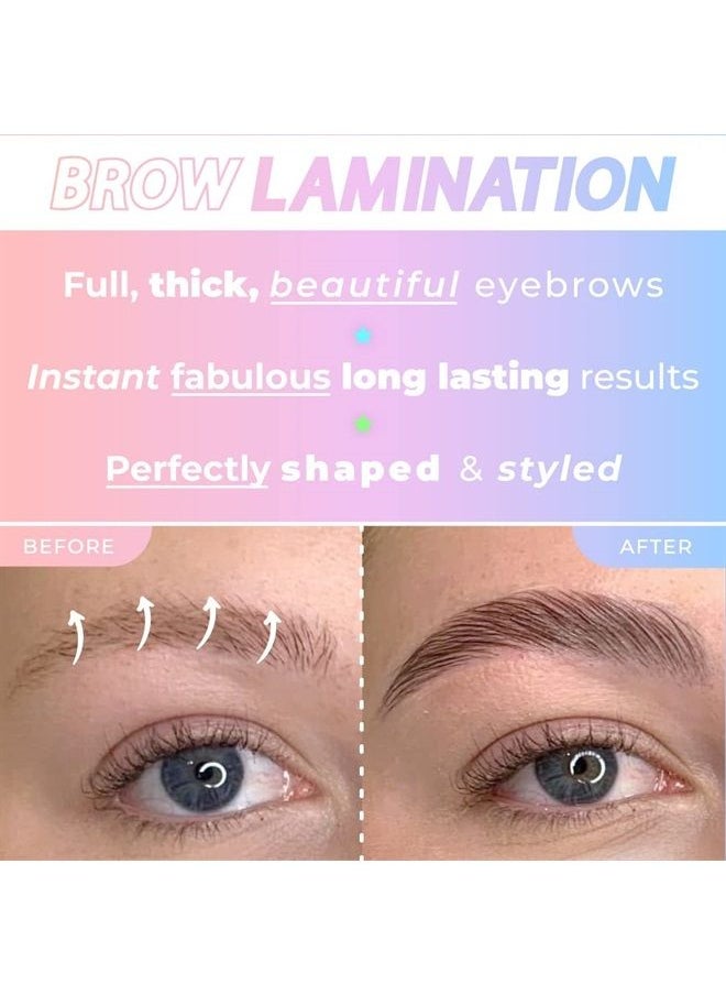 beau lashes طقم تصفيح الحواجب من Beau | طقم تصفيح احترافي للحواجب مع ترطيب الكيراتين | طقم رفع الحواجب الفوري بنفسك للحصول على حواجب أكثر امتلاءً وسمكًا وجمالاً | سهل الاستخدام ونتائج تدوم طويلاً  - Image 4