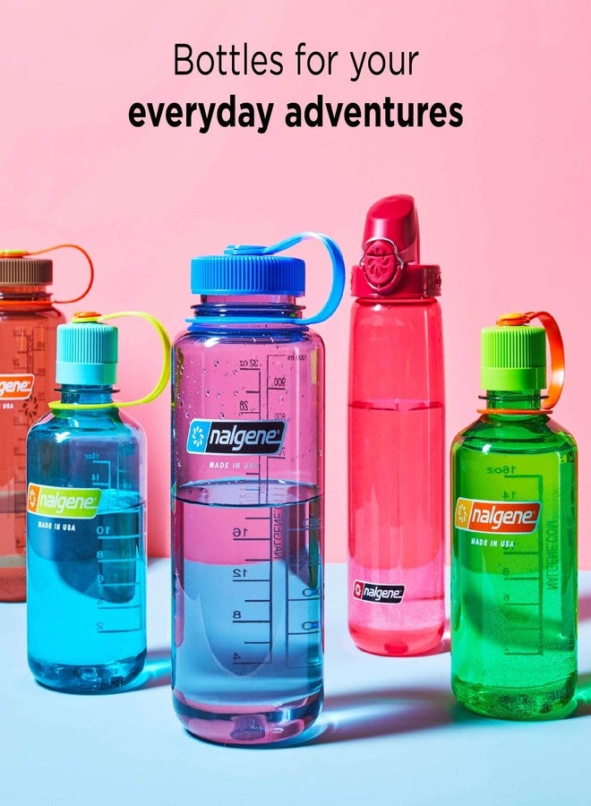 Nalgene On the Fly BPA-Free Water Bottle, Petal w Beet Red, 24 oz - Image 3