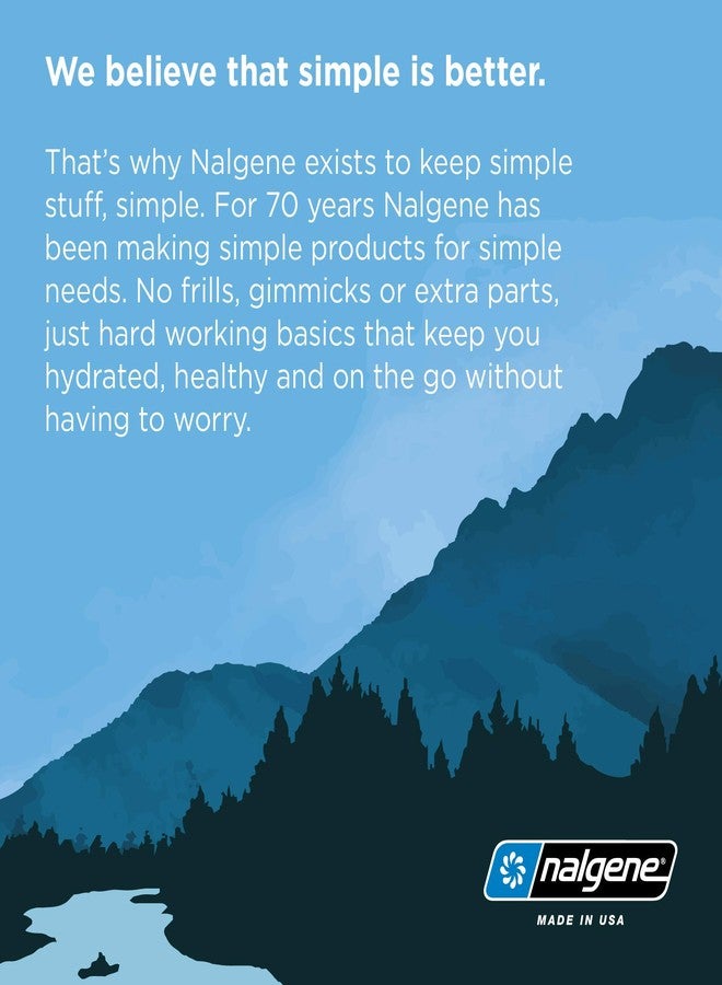 Nalgene On the Fly BPA-Free Water Bottle, Petal w Beet Red, 24 oz - Image 5
