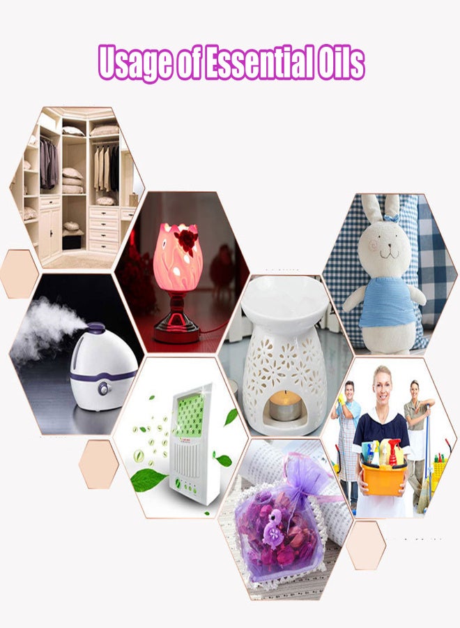 5ML 6PCS Water-soluble Essential Oils Set Pure Natural Aromatherapy Oil Aroma Essential Body Fragrance for Oil Diffuser Humidifier - Image 5