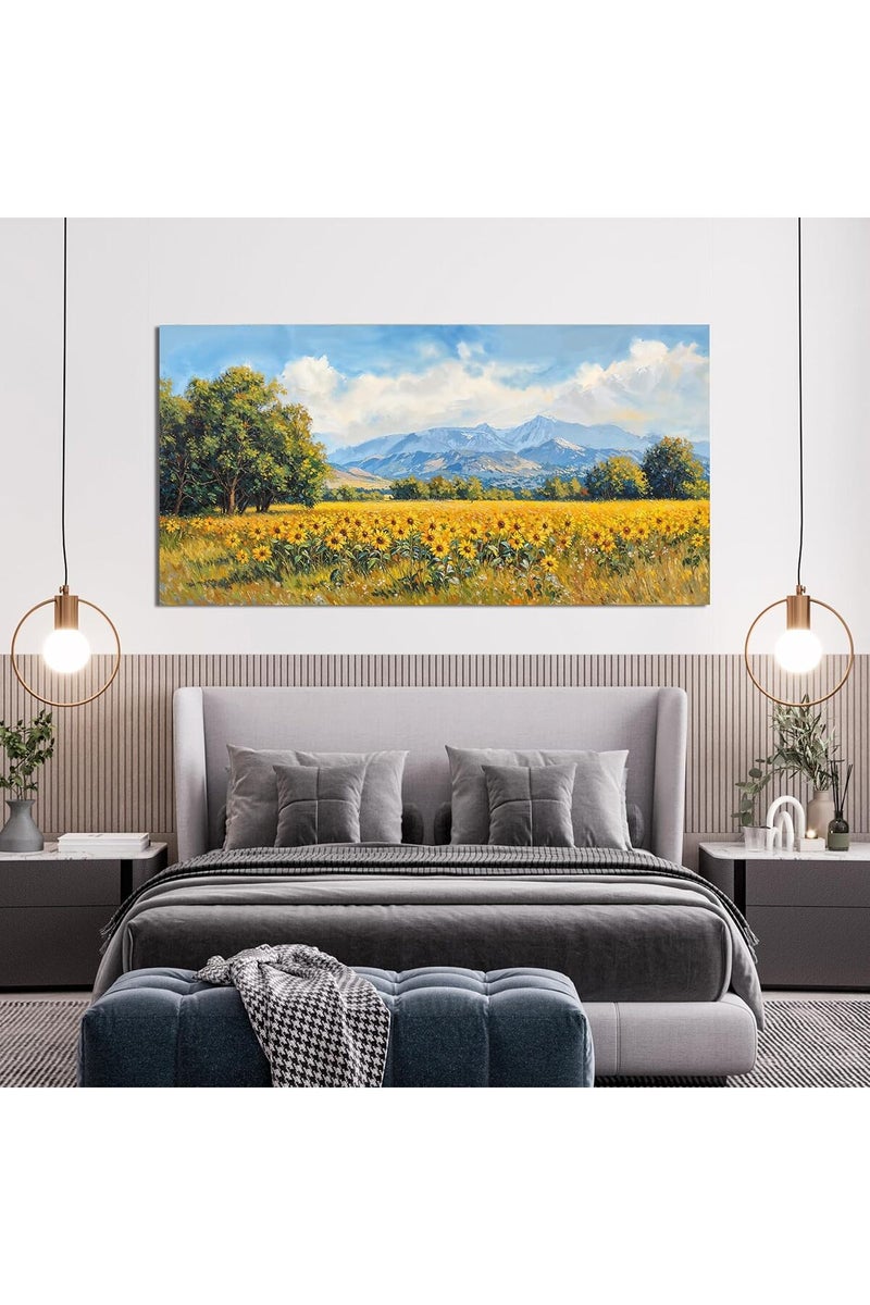 EMODA Beautiful Large Wrap Framed Canvas Wall Art 60x120 cm – Wall Art Landscape Decor - Image 5