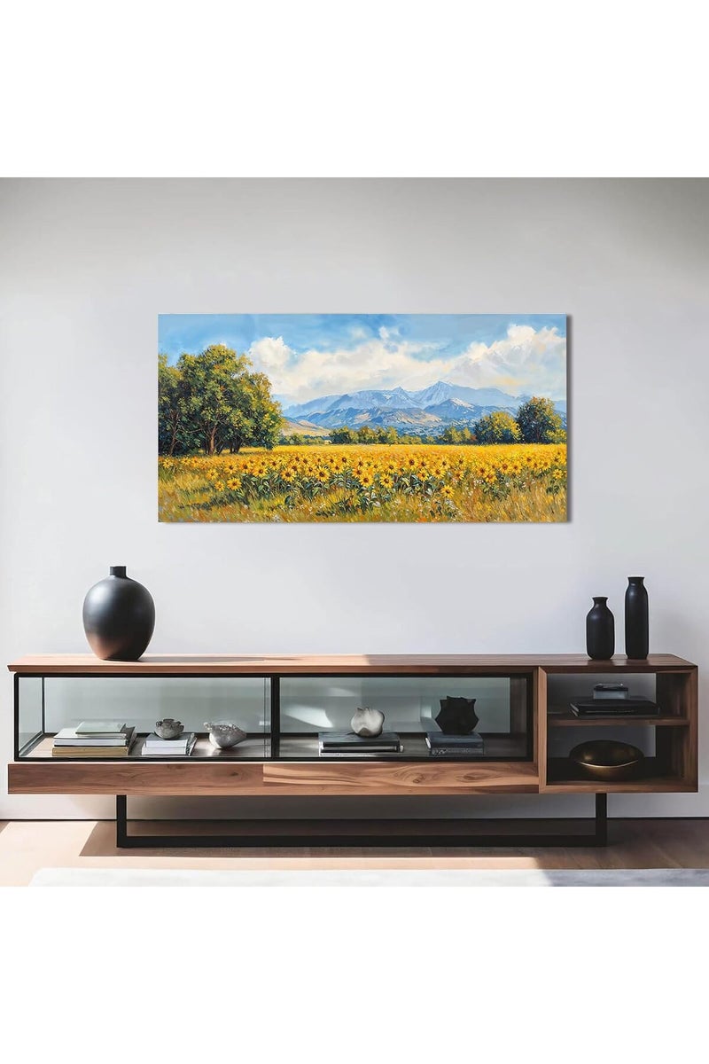 EMODA Beautiful Large Wrap Framed Canvas Wall Art 60x120 cm – Wall Art Landscape Decor - Image 2