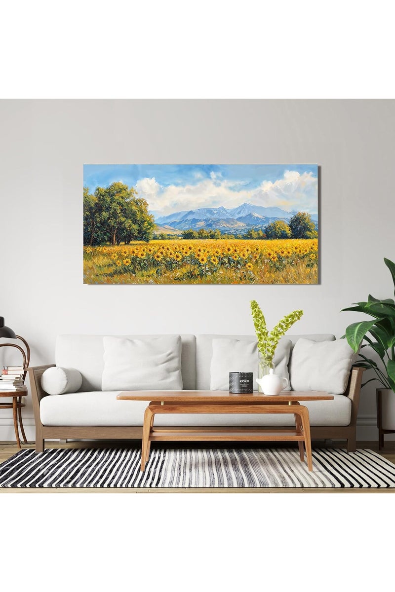 EMODA Beautiful Large Wrap Framed Canvas Wall Art 60x120 cm – Wall Art Landscape Decor - Image 4