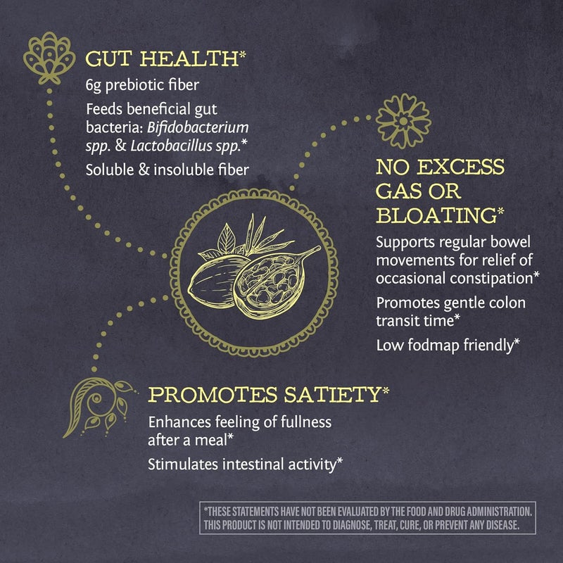 Sunwarrior Fiber Supplement Prebiotic Organic  Vegan Fiber Supplement PlantPowered Gut Health Booster with Pure Ingredients for Digestive Harmony  Vegan  NonGMO  8oz Pouch 30 SRV Be Well - Image 4