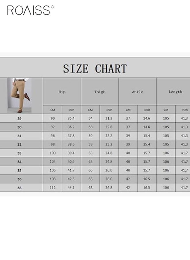 Men'S Fashion Casual Business Pants Summer Light Thin High Elastic Pure Black Suit Pants With Pockets On Both Sides - pzsku/ZB2237F2D1267A1807E37Z/45/_/1721457722/44e71d4e-1ad2-41b4-82ab-3e93e9c27c1e