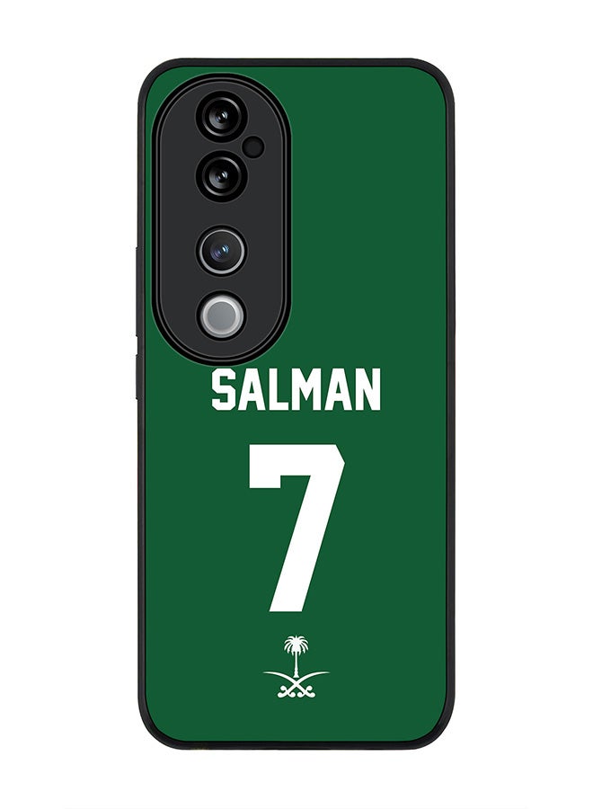 Stylizedd For vivo V40 5G /vivo V40 Pro Case,Slim fit Camera Protection, Shockproof Thin Phone cover - Football - Saudi Arabia - Salman - Image 1