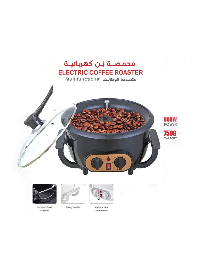 Generic Black coffee roaster 800 watts 