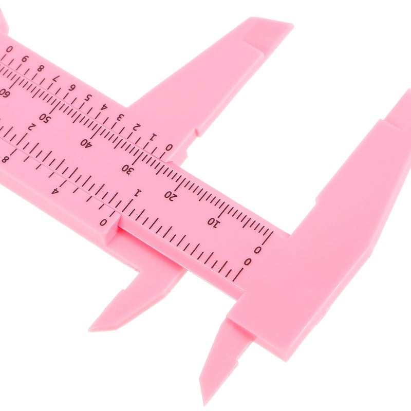 4 Pcs Plastic Vernier Calipers Mini Measuring Tools with Scale Markings 0-150mm for Students Laboratory Precision Measurement - Image 3