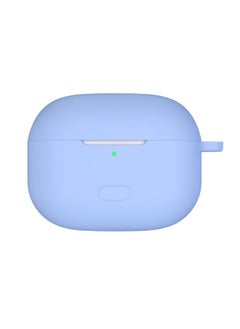 Case Cover For vivo TWS 2e Anti-fall Wireless Earphone Liquid Silicone Protective Case Sky Blue