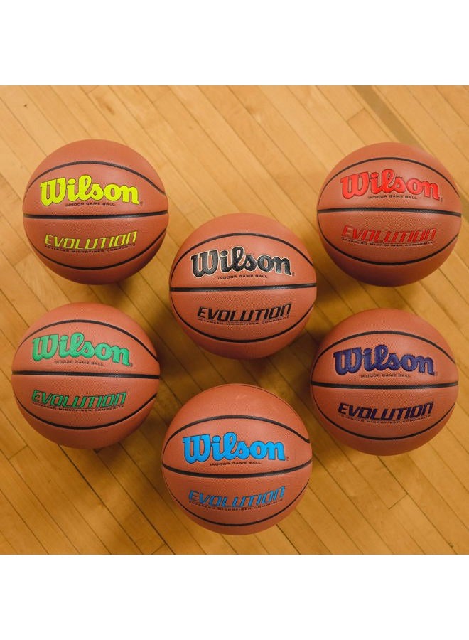 Wilson Evolution Game Basketball Intermediate - 28.5" Neutral - Image 4