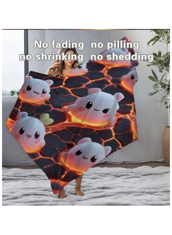 general Flannel thin blanket (warm and comfortable, suitable for sleep, gaming, dust removal and sandproof) 150cm*200cm - 784 - Image 5