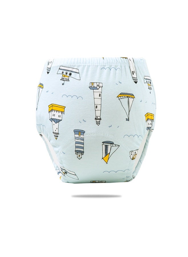 4 Piece Training Pants, 6 Layers Breathable Cotton Absorbent Trainer Pants for Toddler Baby Boys Girls Water  proofPotty Pants for Toddler,Soft Absorbent u0026 Leak-Proof with Characters - Image 4