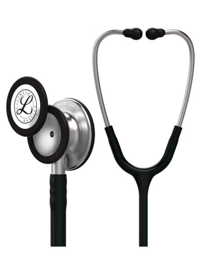 3M Littmann Stethoscope, 5620c, Classic Iii Black Tube for More Than 2x as Loud, Weighs Less, Stainless Steel Chestpiece, 27" Black Tube - Image 1