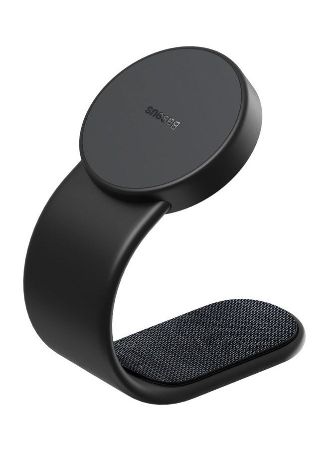 General - Magnetic Phone Holder for Car, MagSafe Dash Mount Compatible with iPhone 15 Pro Max, 15 Pro, 15 Plus, 14/13/12 Series, Tesla Car Bendable Memory Titanium Alloy for All Dashboard, Windshield Black - Image 1