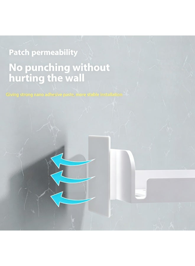 Closeli 3 Pack Camera Wall Mount Bracket, Floating Shelf Holder, Storage Shelf Bracket, Security Camera Base Stand, No Drill Wall Mount, Easy Installation, Compatible with Cameras, Baby Monitors and Speakers - Image 5