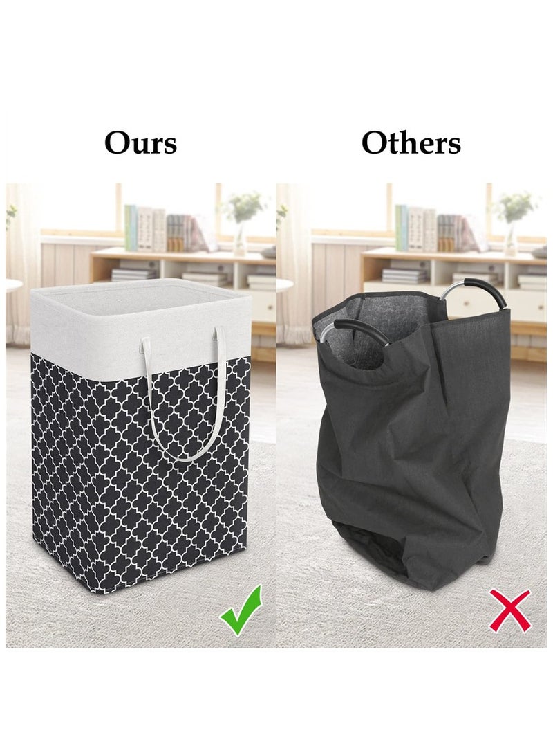 سلة تخزين الملابس القذرة - سلة غسيل - سلة غسيل - حقيبة غسيل - سلة غسيل قابلة للطي - سلة ملابس مقاومة للماء - Image 4