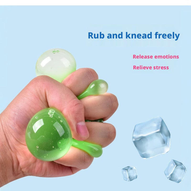 Malt Sugar Ice Cube Squishy Putty Toy - Slow Rebound Stress Relief - Image 3