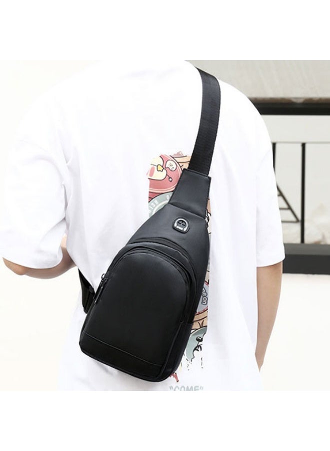 Crossbody Small Sling Bag for Women Men Sling Backpack Chest Daypack Crossbody Bag for Travel Outdoor Hiking - Image 4